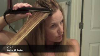 How to Make Curly Hair Straight with the Remington Wet to Straight Flat Iron