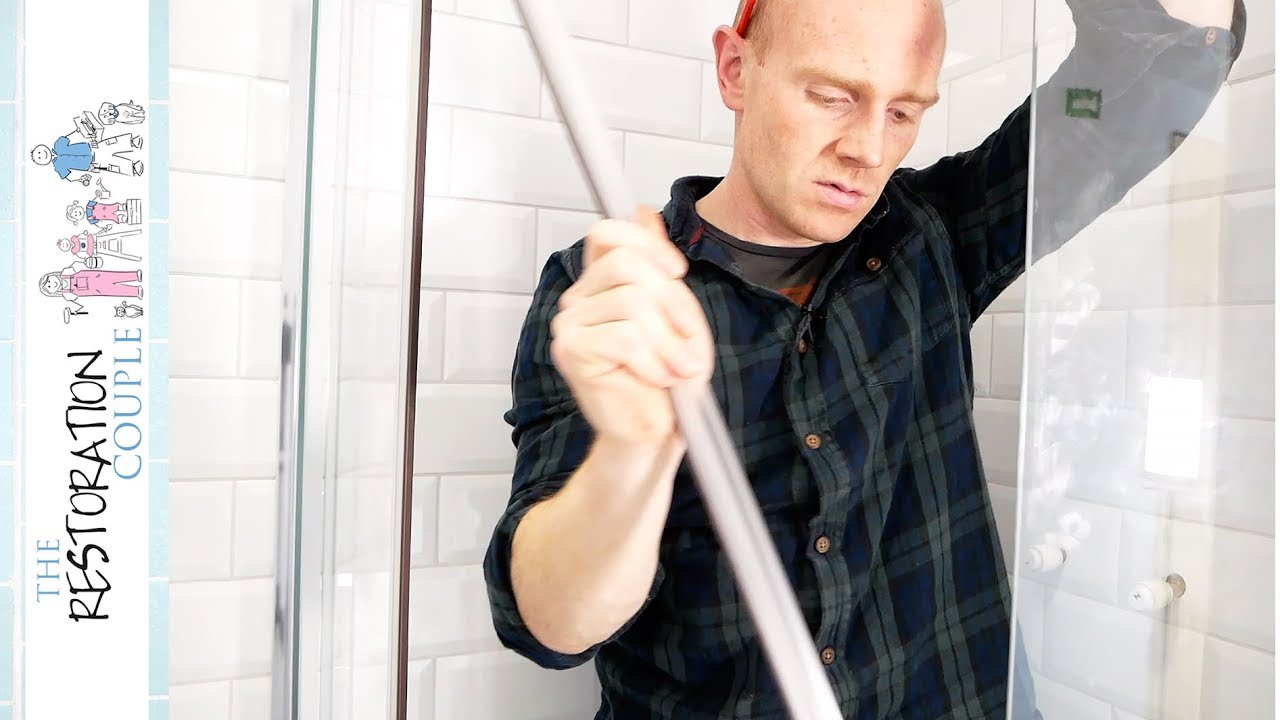 Fitting a Shower Enclosure DIY Bathroom Build YouTube