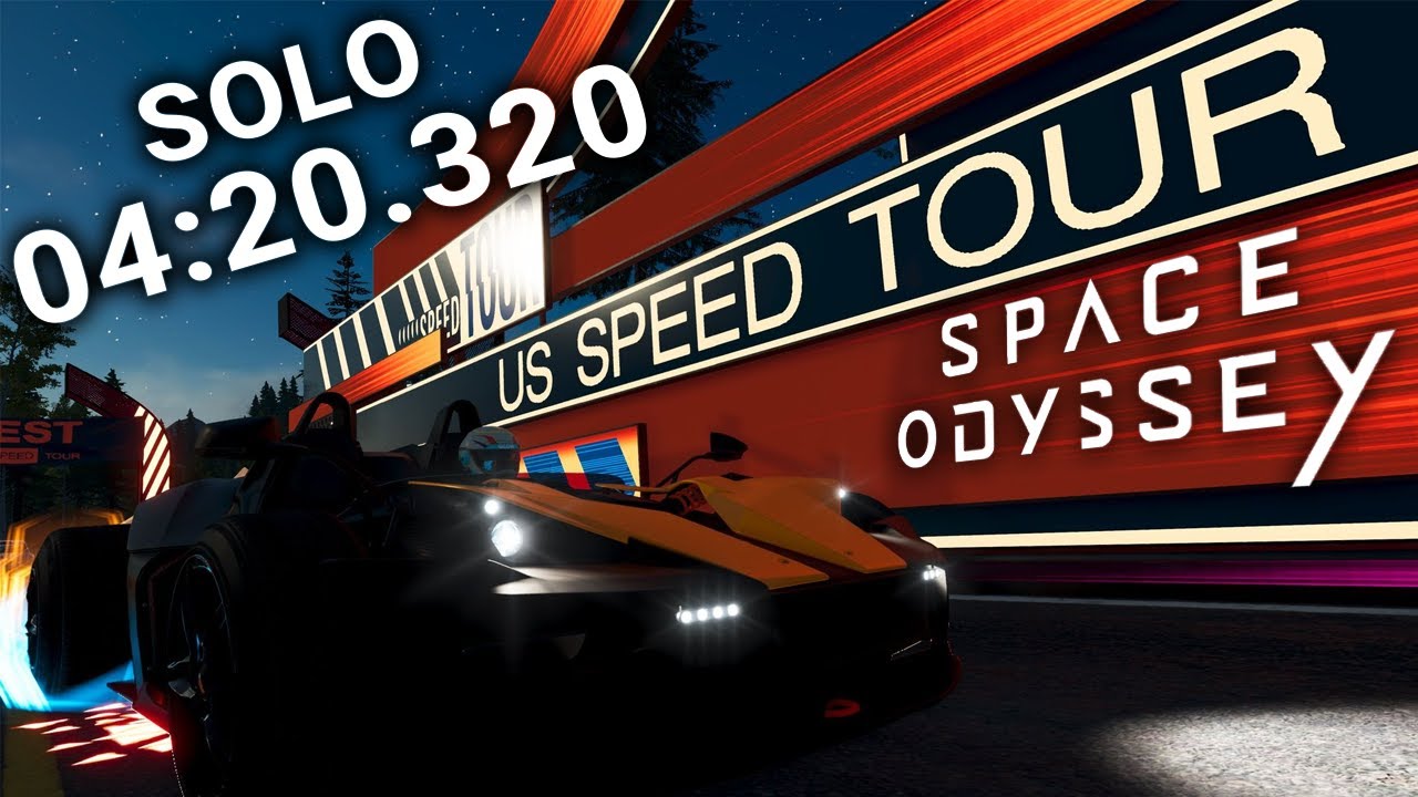 The Crew 2 World Record Solo | US Speed Tour West Stage 03 | Space odyssey summit | 
