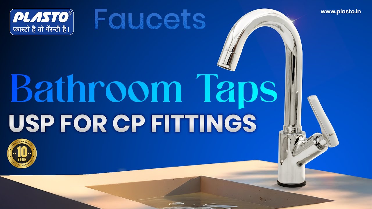 Best CP fittings for bathroom | Premium bath fittings | High-quality taps | best bathroom taps