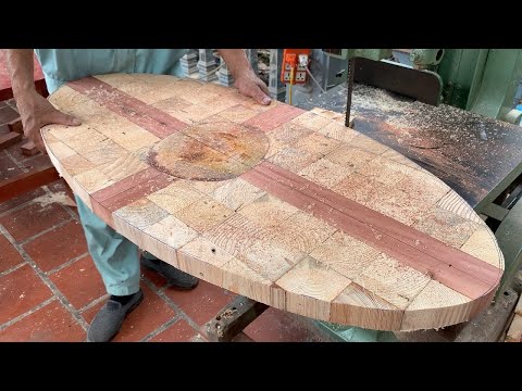 Woodworking Plan Old Pallet Get Design Ideas From Rugby Ball - A Extremely Unique And Creative Table