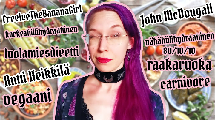 KOKEILIN OUTOJA RUOKAVALIOITA - Ihmisen lajityypillisen ruokavalion metsästys - STORYTIME
