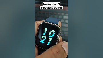 noise icon 3 🔥 crown button use #noise #techpokeshorts