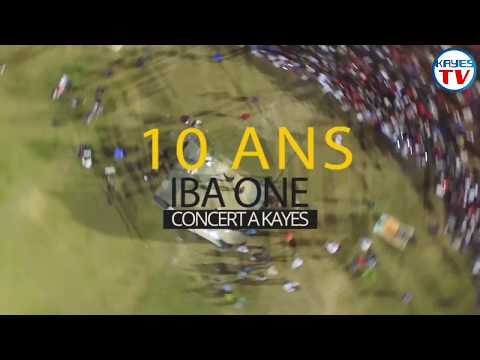 #KayesTV Extrait : 10 ans de carrière de #Iba One, concert à Kayes.