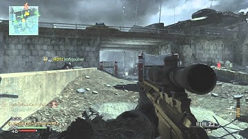 Mw3 -- TrickShot Epik Hitmarker Fail !! HD