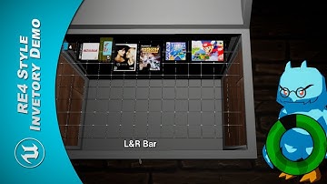 UE4 - RE4 Style Inventory Demo