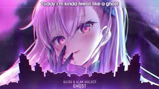 Nightcore - Ghost (Au/Ra & Alan Walker) - (Lyrics)