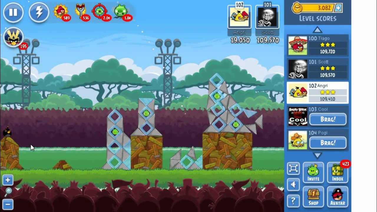 Angry Birds Friends Tournament Week 44 Level 4 High Score 113K Weekly Tournament Mar 18 24 Facebook