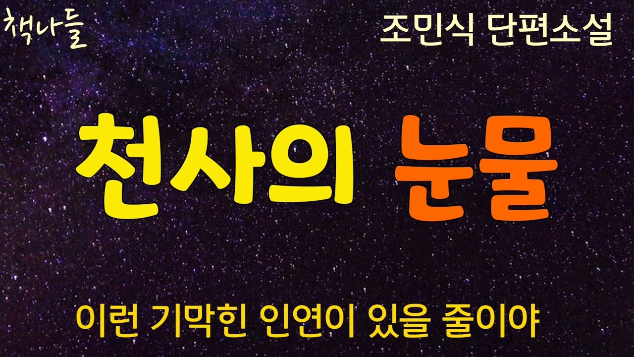 여름밤의 아찔한 추억 | 천사의 눈물 | 조민식 | 단편소설 