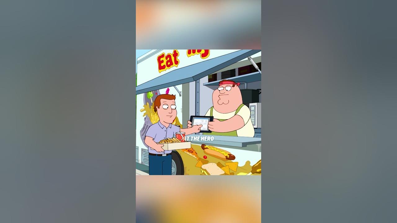 Peter Runs A Food Truck😂 || #familyguy #shorts