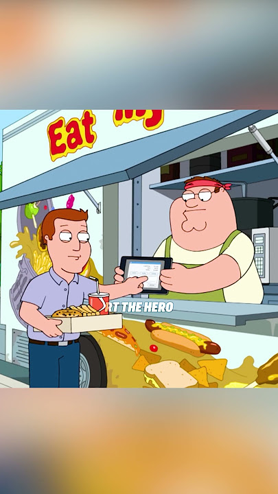 Peter Runs A Food Truck😂 || #familyguy #shorts