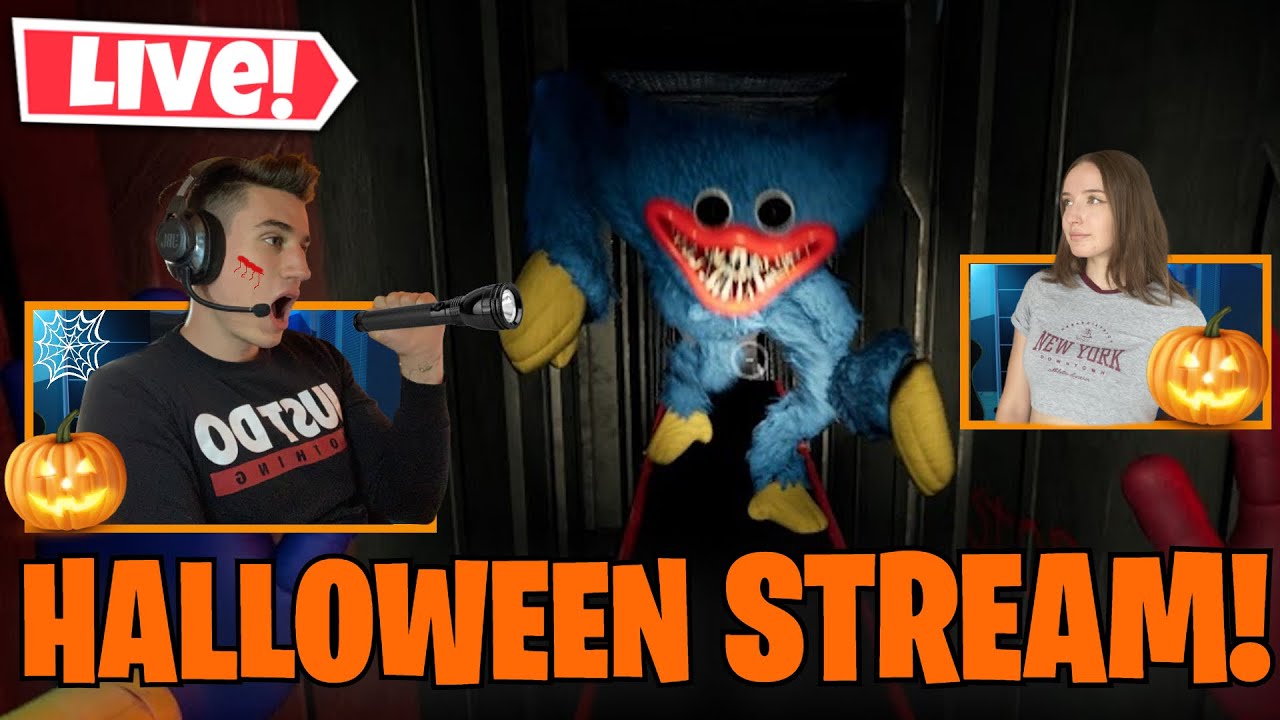 🔴 HALLOWEEN STREAM S SARO!! 🎃// SCARY DONACIJE 🔊 // ( Igramo poppy playtime, bigfoot... )