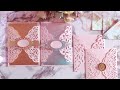 DIY | HOW TO CREATE INVITATION CARD COVER USING CRAFT BUDDY DIE CUTTING MACHINE | TUTORIAL