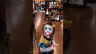 Sally Visits Spirit Halloween