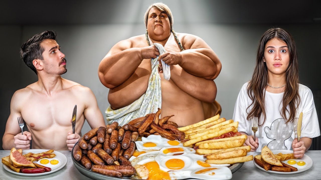 یه روز مثل چاق ترین مرد جهان ناهار خوردیم 😨 