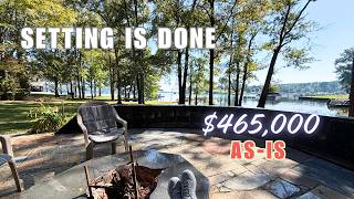 220 Ft of LAKE WATEREE WATERFRONT | AS-IS Columbia Midlands Home Tour