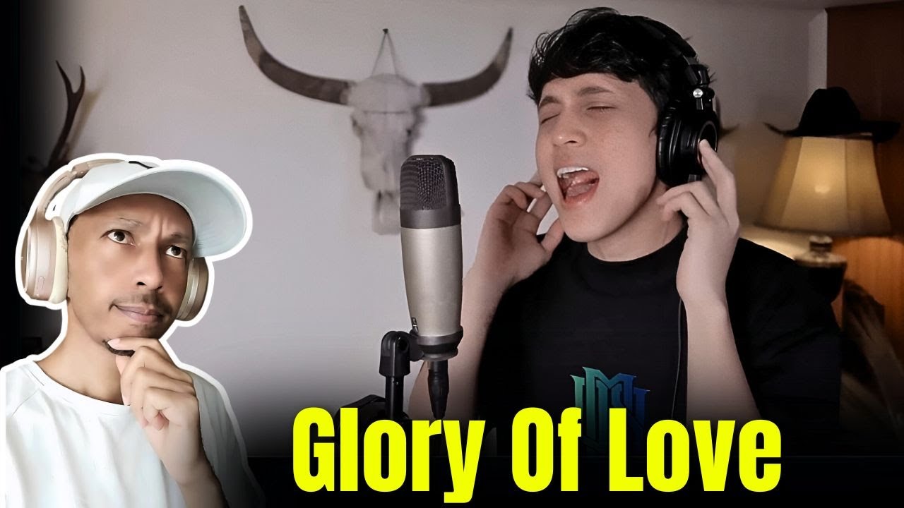 Dimas Senopati - Glory Of Love (Peter Cetera Cover) | ZuluModo REACTION