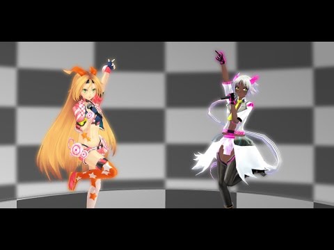 [MMD] AKAZA Model Test feat. Otori Kohaku (Viva Happy)