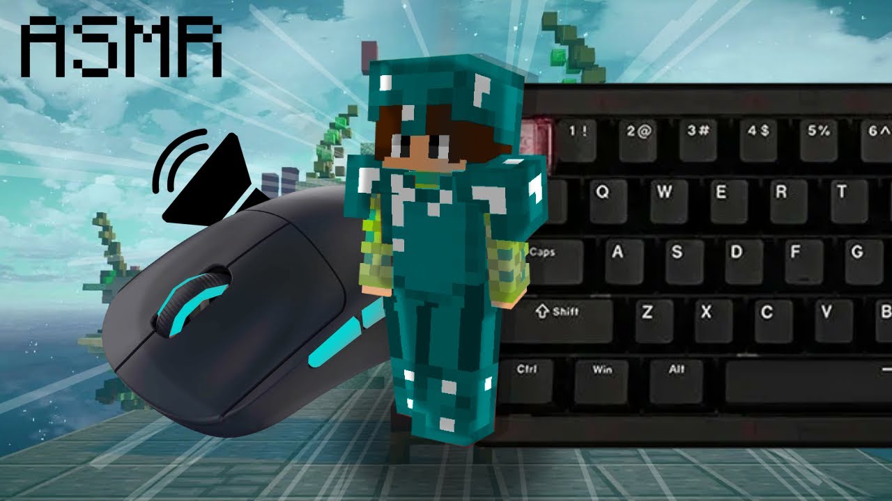 Bedwars ASMR Keyboard & Mouse Sounds | AgeraPvP Club