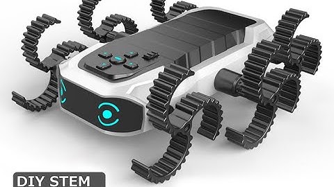 STEM Educational Toys Program DIY Cyber Crawler Robot Space Car 6CH