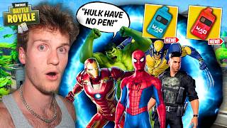Ripping BLINKERS with The AVENGERS in FORTNITE...