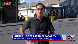 Migrants in El Paso being taken to hotels because shelters are over capacity