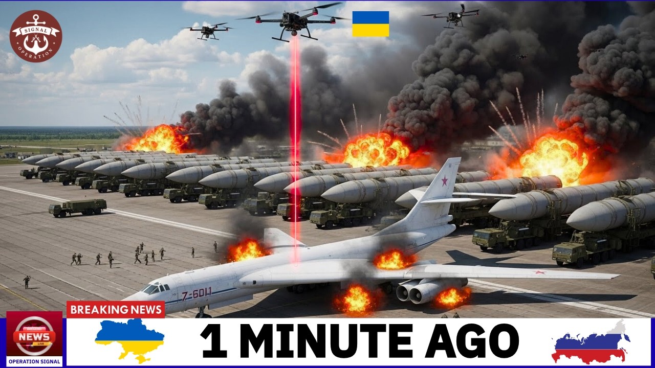 Ukraine Struck Russia’s Engels Air Base — A Tu 160 Bomber and 72 Missiles Destroyed 