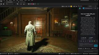 Making a Horror Game #1 — Claude Code builds the door mechanic, start to finish, inside UE5