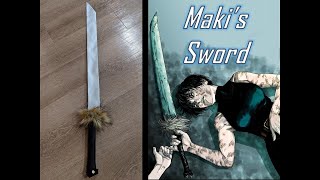 Jujutsu Kaisen Making Maki Zenin's Soul Split Katana Sword  JJK