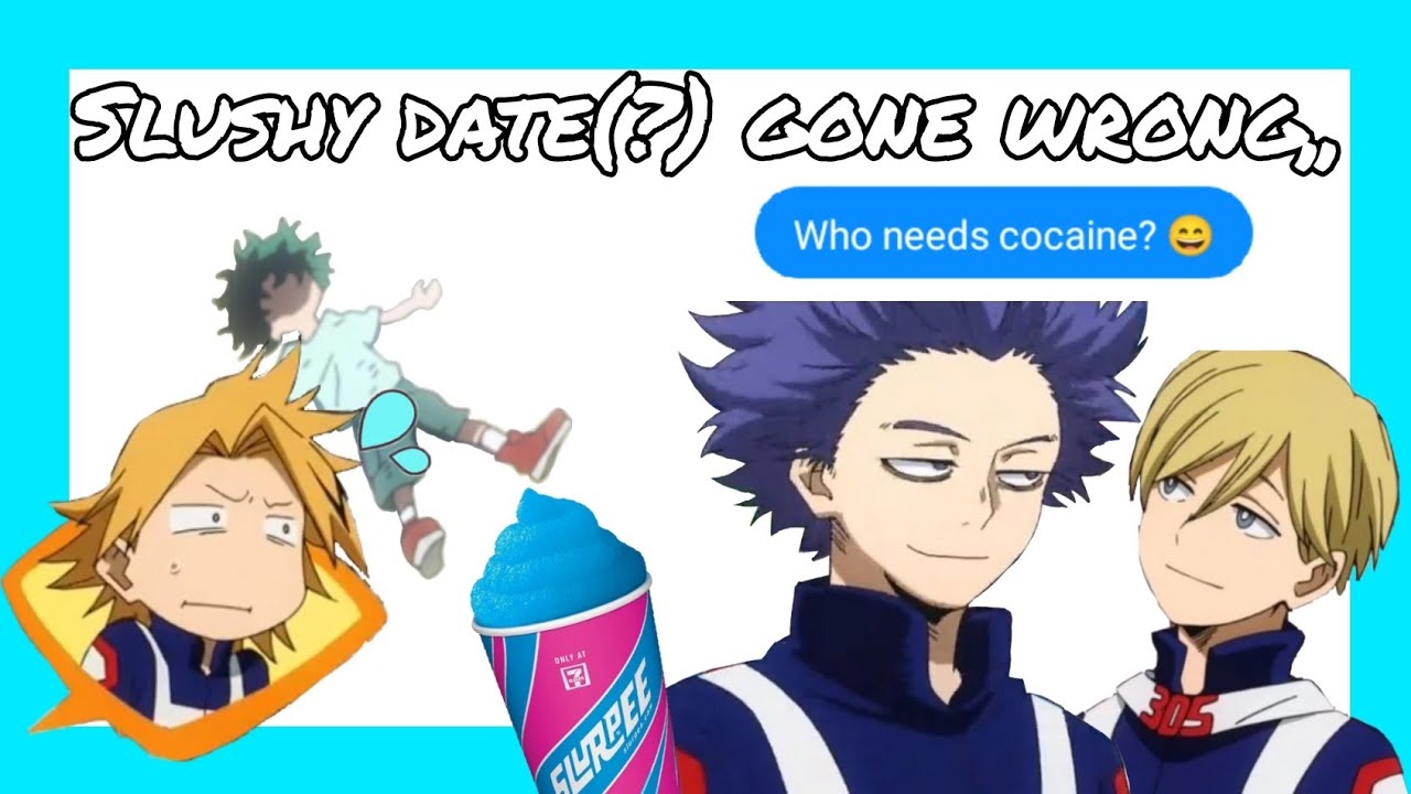 BNHA lyric prank || Freeze your brain- heathers || ft. Monoma || Monoshin (?)