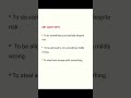 #English Grammar #GET AWAY WITH #Common Verbal Phrase #Definition