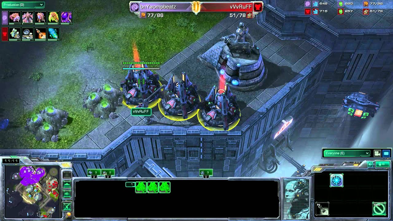 Starcraft 2 - vVv Gaming vs Binary Gaming WNS G5