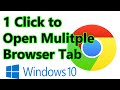 Open multiple url links with one shortcut windows 1078 2021  multiple url opener