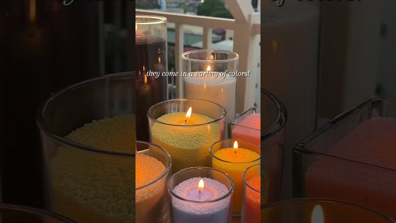 What makes pearled candles stand out? | Moonlit Pearled Candle PH