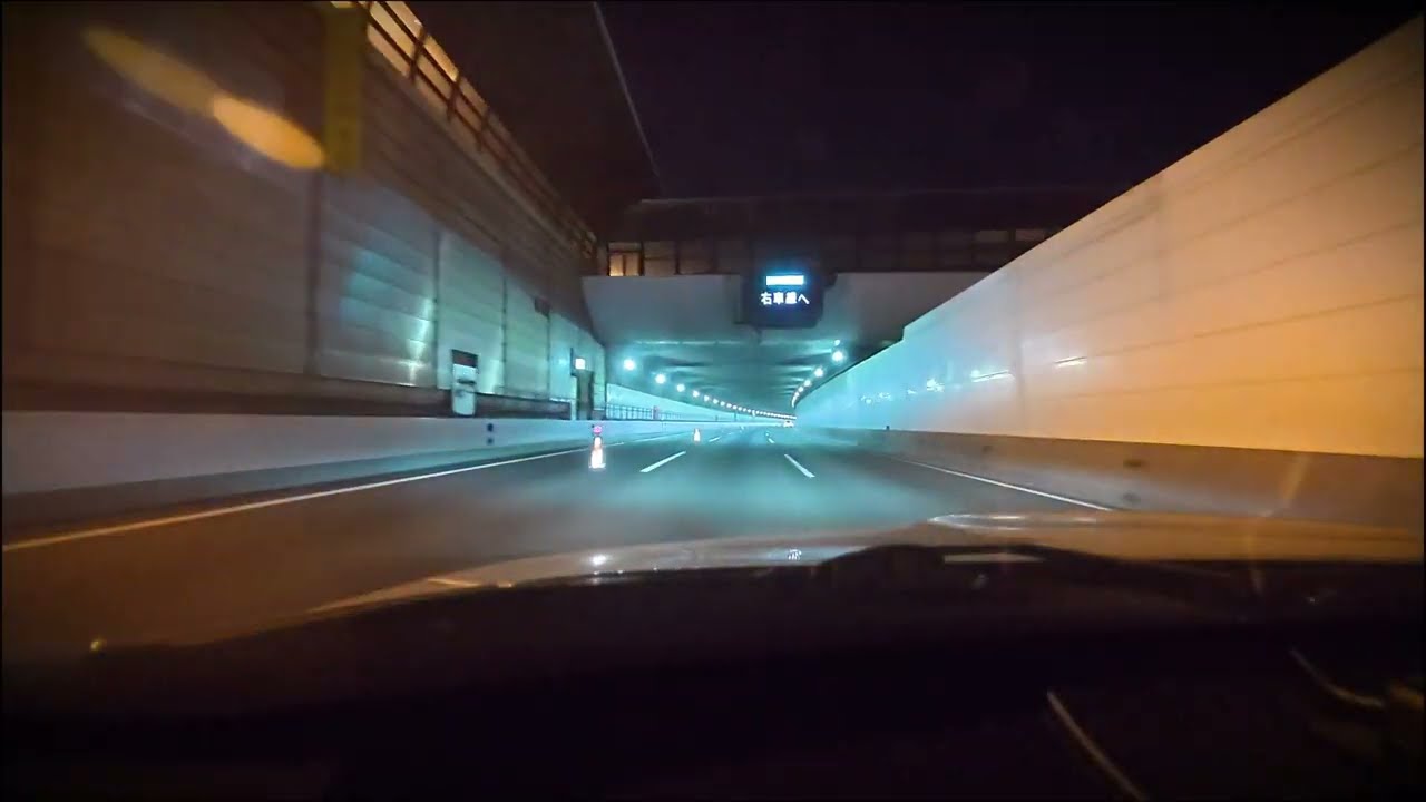 深夜1時のレヴォーグ VM4：関越道(三芳PA)〜外環道〜東関道(湾岸習志野) Night Drive [SUBARU LEVORG]