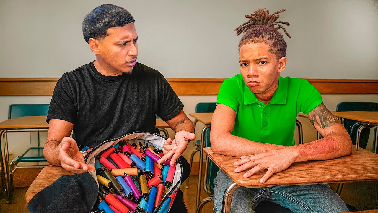 We Found Vapes In Corey's School Bag