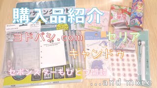 【購入品紹介】文房具,セボンスター etc.| キャンドゥ・セリア・ヨドバシ.com etc.