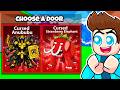 CHOOSE THE CORRECT DOOR TO SURVIVE IN ROBLOX !!