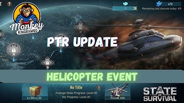 State of Survival: Helicopter Event - PTR UPDATE