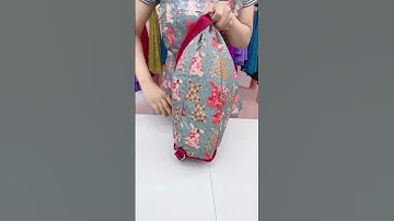 Cute Bunny Print Drawstring Backpack 🐰 | Stylish & Practical Must-Have Bag 🎒 | Sanvero