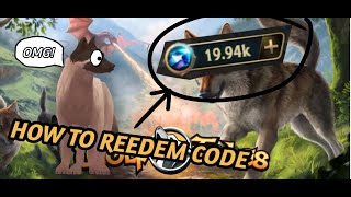 Reedem Code For Wolf Tales!   How to insert reedeem codes 100  gems or 30/50 gems