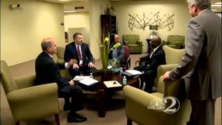Finalists for Sanford police chief meet with leaders
