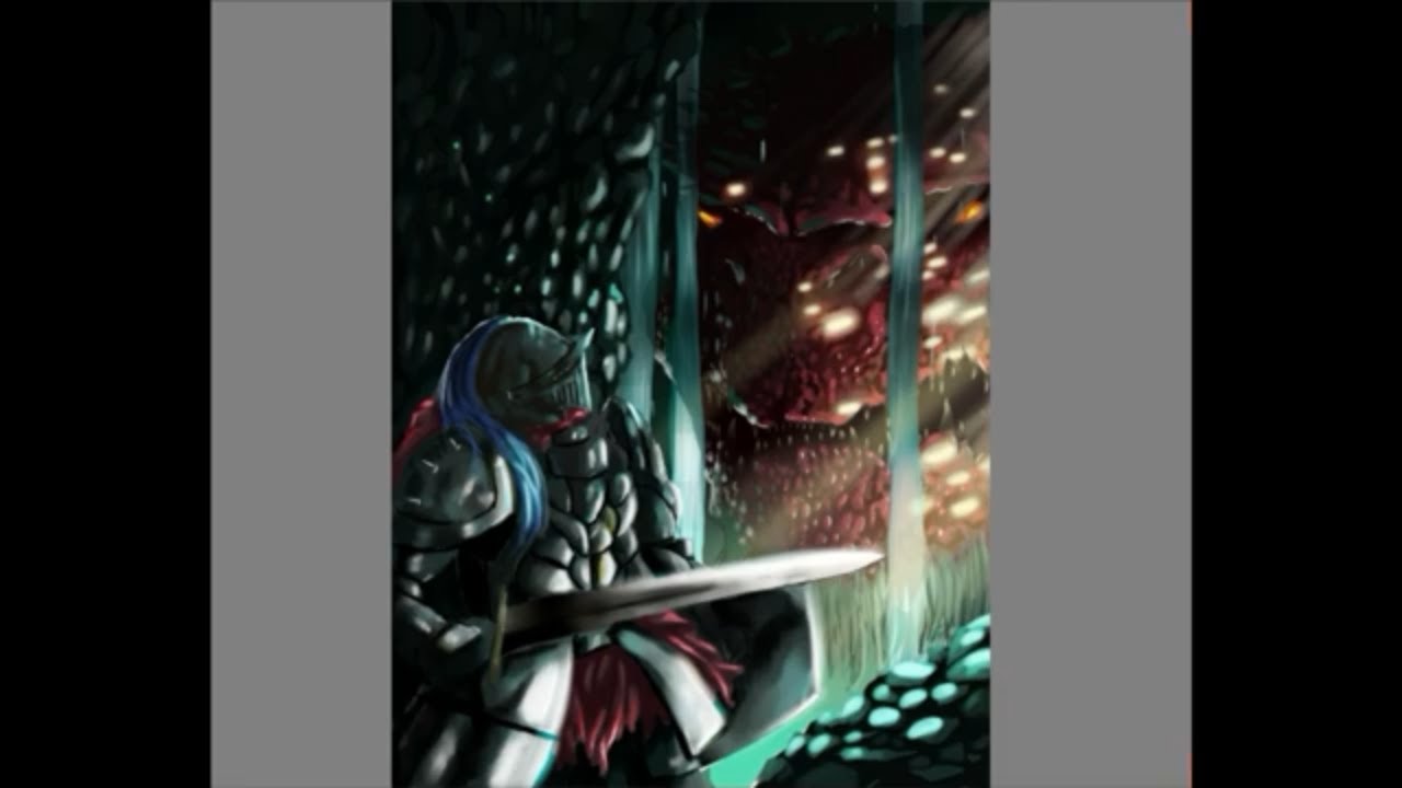 dragons cave digital painting process: no commentary