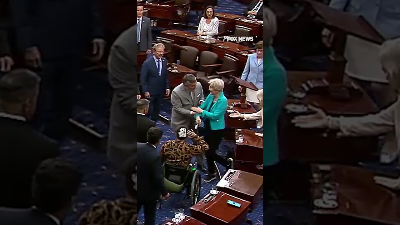 WATCH YOUR STEP Elizabeth Warren Took A Tumble On The Senate Floor Shorts News Us Usa