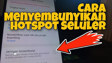 Cara Menyembunyikan Hotspot WiFi Android Samsung Galaxy M32 M21 A03S M12 M42 M22 One UI 3.1