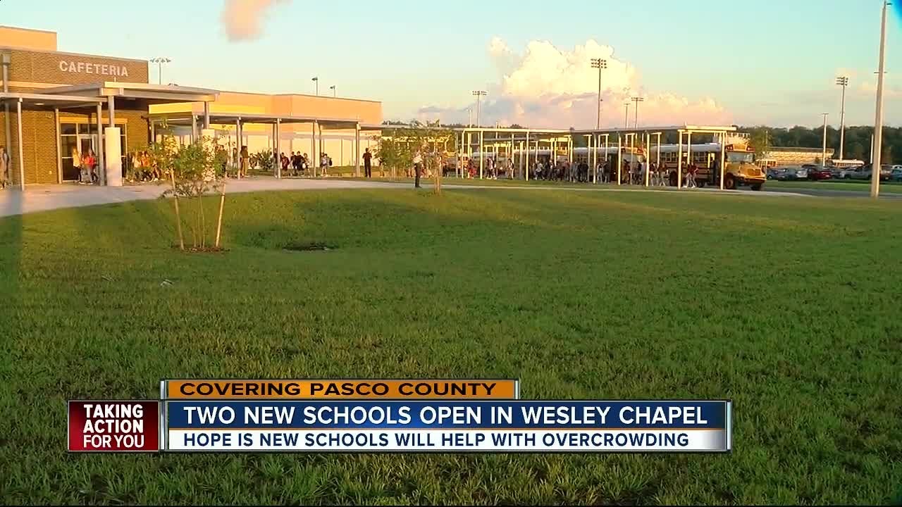 Two new schools open in Pasco County YouTube