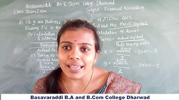 21-11-2020 /B.Com 1st Sem/ FA / Chp- 2 Picemeal Distribution Part-3/Basavaraddi B.A & B.Com College.