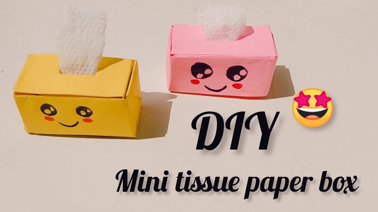 Easy origami tissue boxhow to make an origami tissue boxDIY YouTube