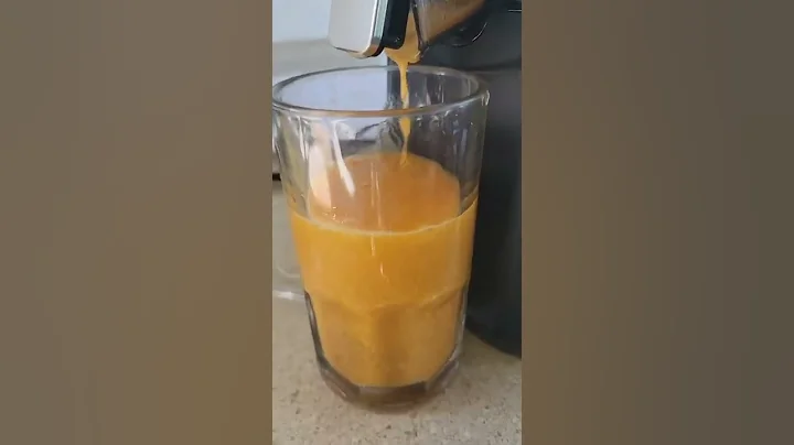 Mango Peach apple juice using Nama J2