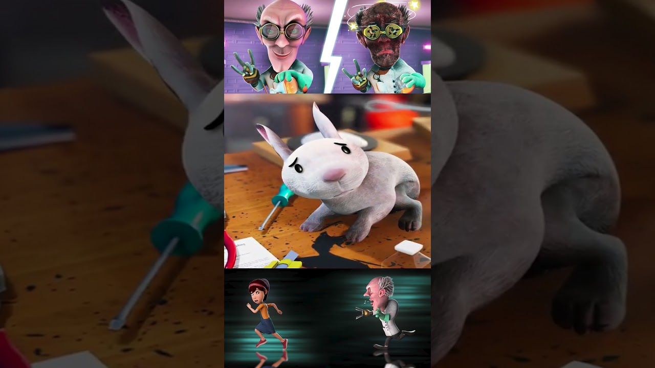 Mad Scientist Save the Bunny 